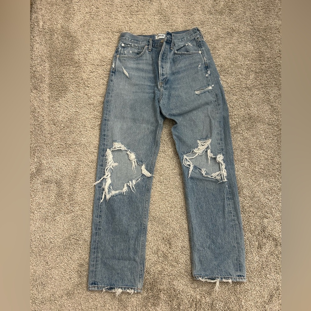 Agolde 90s distressed jeans